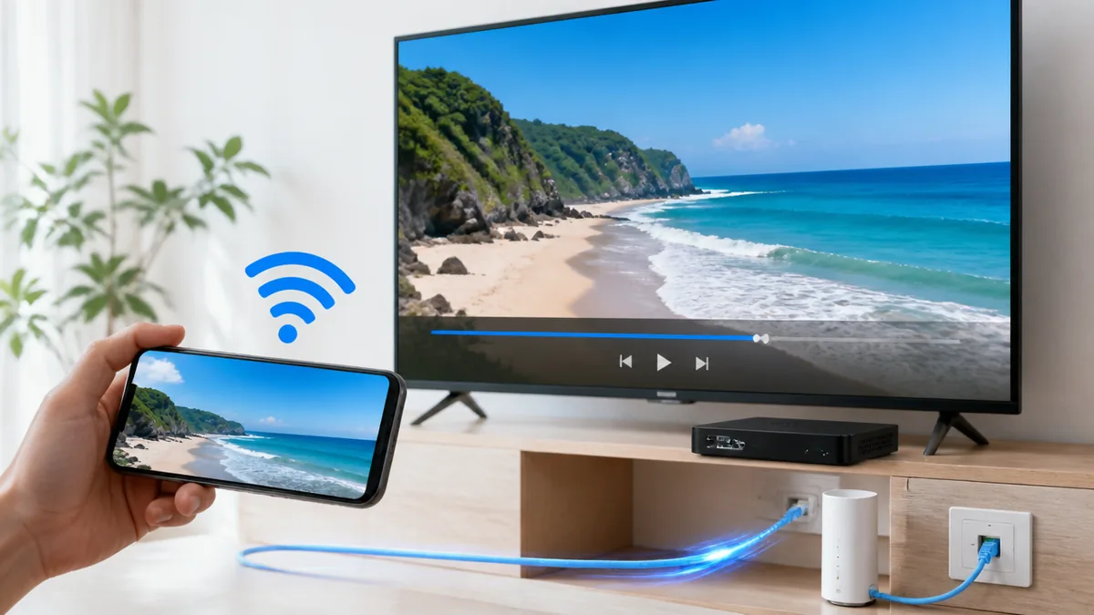 Androidスマホの画面をテレビに映す具体的な手順の解説画像
