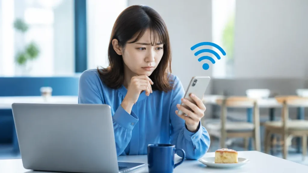 ドトールWiFiのログイン画面が出ない原因は6つ｜今すぐ試せる対処法をスマホ・PC別に解説のアイキャッチ画像