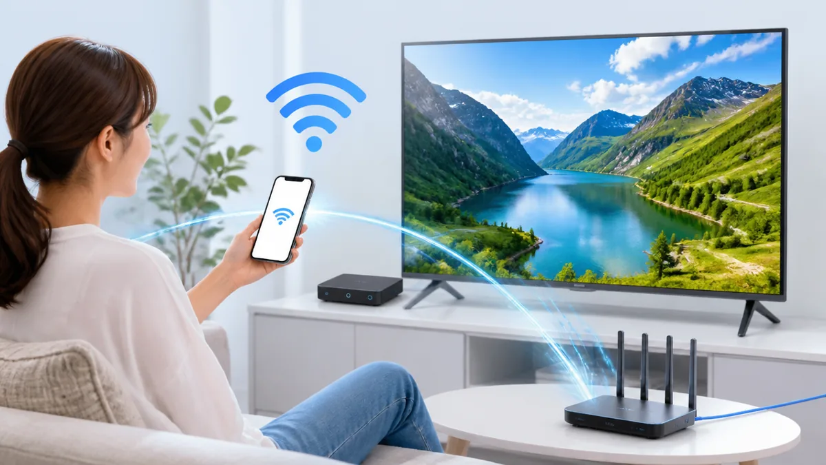 テレビのwifi接続でできること5つ｜動画も録画予約も世界が広がるの解説画像