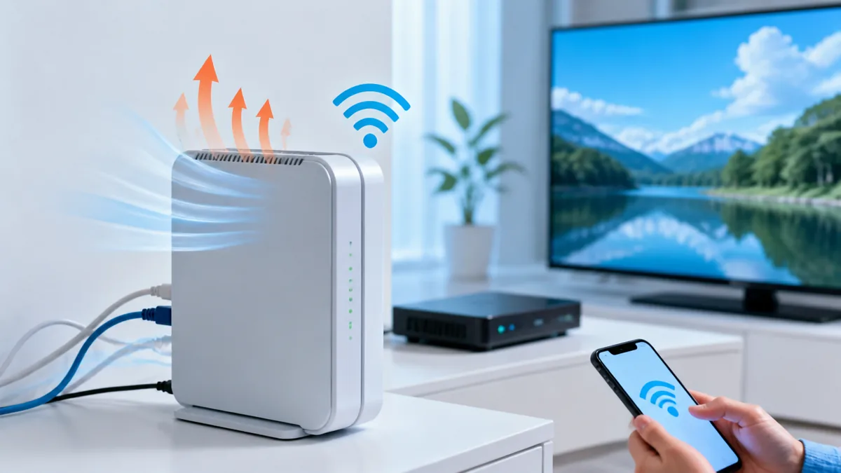 ルーターが熱いのは故障?正常な温度の目安と今すぐできる冷却法7選のアイキャッチ画像