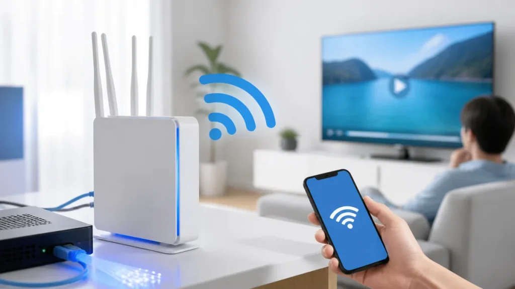 Wi-Fi6とは何かを5分で理解｜Wi-Fi5との違いと自宅で速くなる人・変わらない人の見分け方のアイキャッチ画像