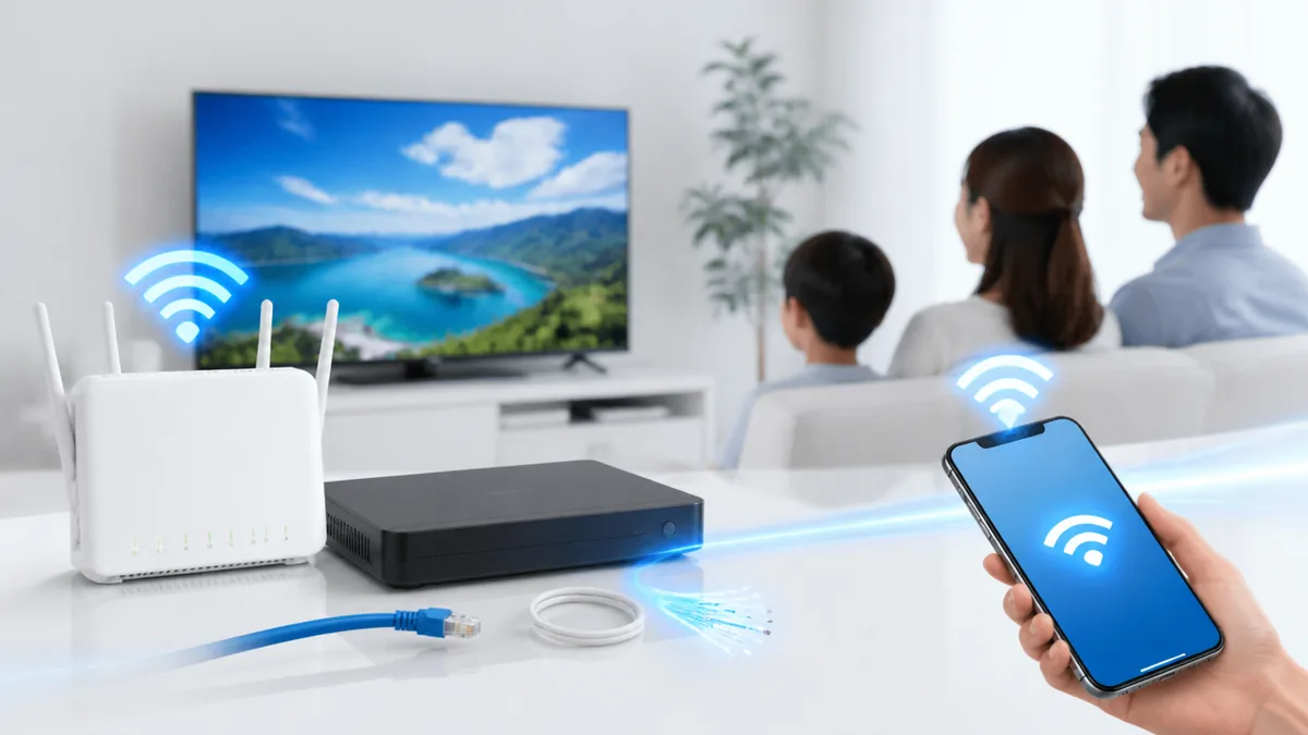 テレビと電話のサービスでできることの解説画像