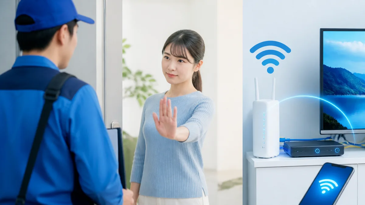 玄関先で角を立てずに帰ってもらう断り方フレーズと動き方の解説画像