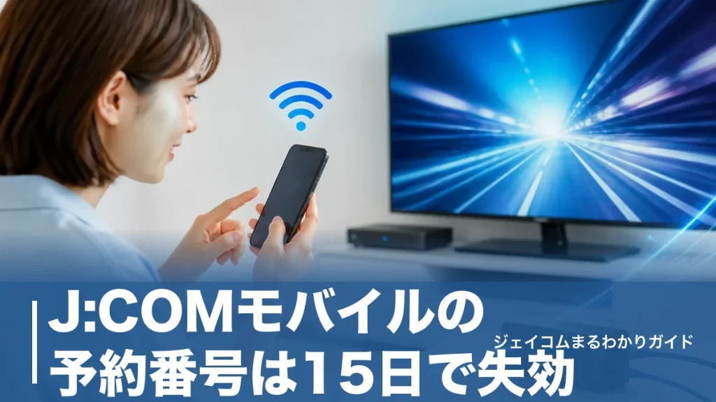 J:COMモバイルの予約番号は15日で失効｜発行手順とワンストップで不要になる条件のアイキャッチ画像