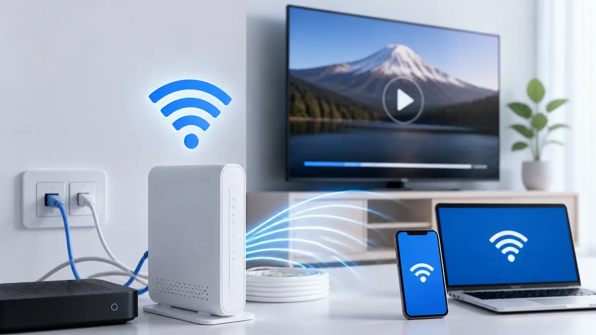 スマホ・パソコン・テレビをWi-Fiにつなぐ設定手順の解説画像