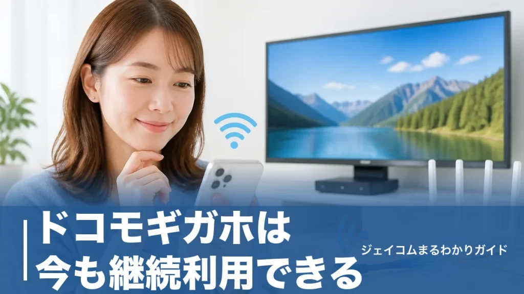 ドコモギガホは今も継続利用できる｜月額7,865円の中身と後継プラン乗り換えの判断軸のアイキャッチ画像