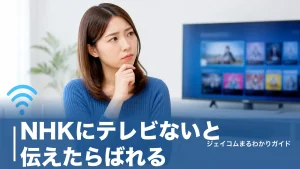 NHKにテレビないと伝えたらばれる？訪問員が確認できる範囲と嘘がバレる3つの瞬間のアイキャッチ画像