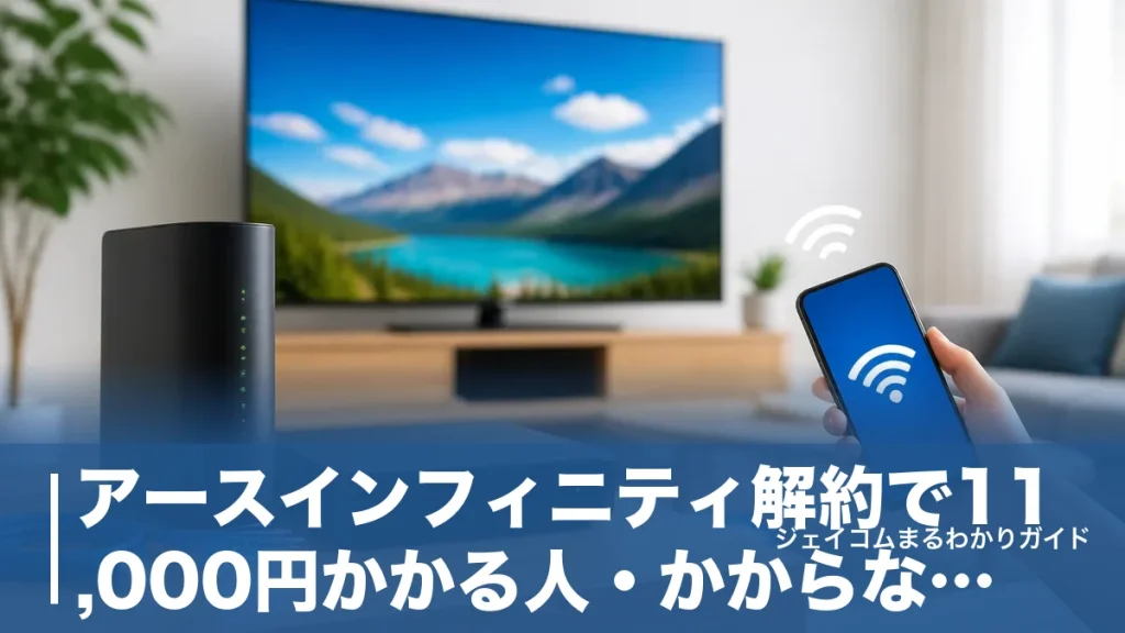 アースインフィニティ解約で11,000円かかる人・かからない人｜契約日で分かれる境界線のアイキャッチ画像